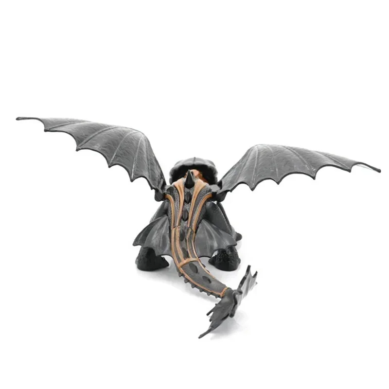 Disney How To Train Your Dragon 3 Toothless Light Fury Night Fury PVC Can Move Collectible Action Figure Toys for Children Gifts