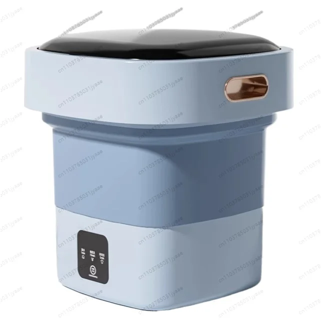 

Dormitory folding mini washing machine small portable smart washing socks underwear rental house lazy artifact