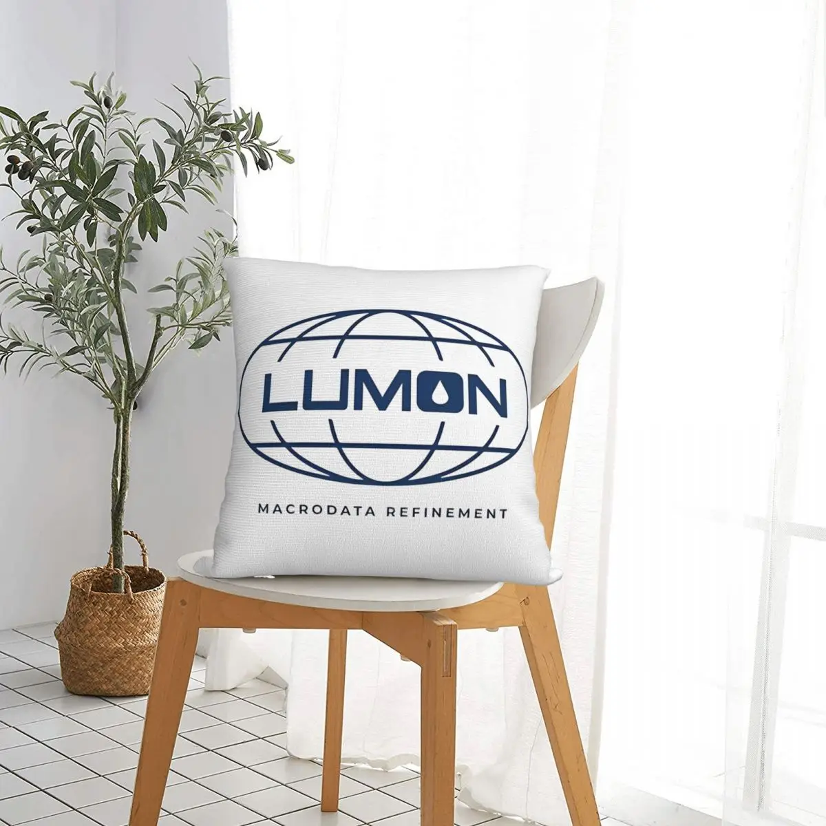 Severance Lumon Macrodata Refinement Square Pillow Case Cushion Covers Custom Decorative Pillowcase for Car 18