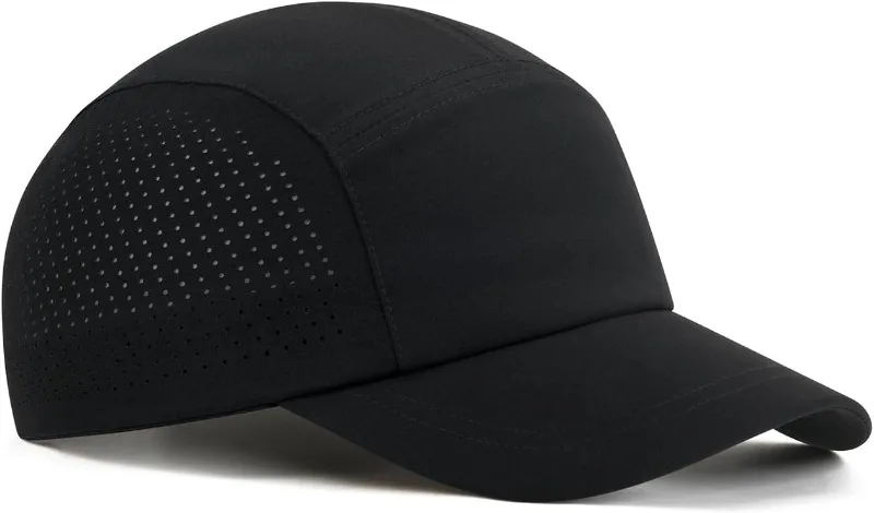 

Unisex Performance Baseball Cap, Curved Brim Lightweight Hat for Running Golf Gym Workouts