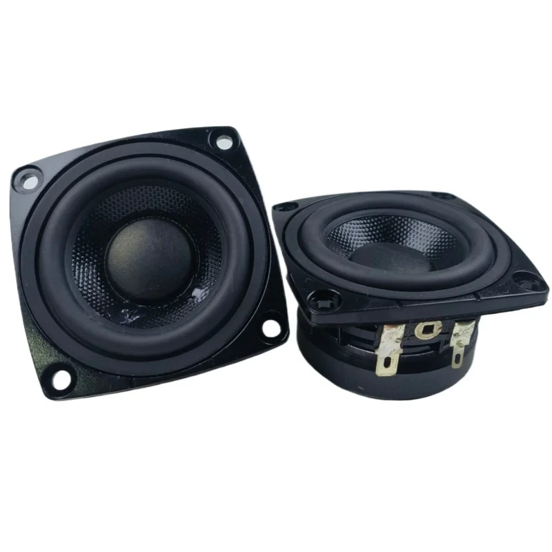 SOTAMIA 2 uds altavoz de rango completo de 2,25 pulgadas 60mm 4 Ohm 20W altavoz de carrera grande Super Bass marco ABS cono trenzado altavoz HIFI