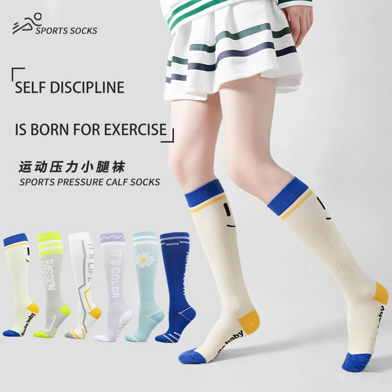 Compression Socks For Men Women To Prevent Varicose Veins Running Football Cycling Socks Fitness Room Outdoor Natural Hiking New