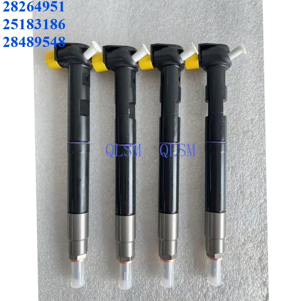 

4-Piece New High Quality Parts Diesel Fuel Injector 28264951 25183186 28489548 for Chevrolet Captiva 2.2L Car Accessories