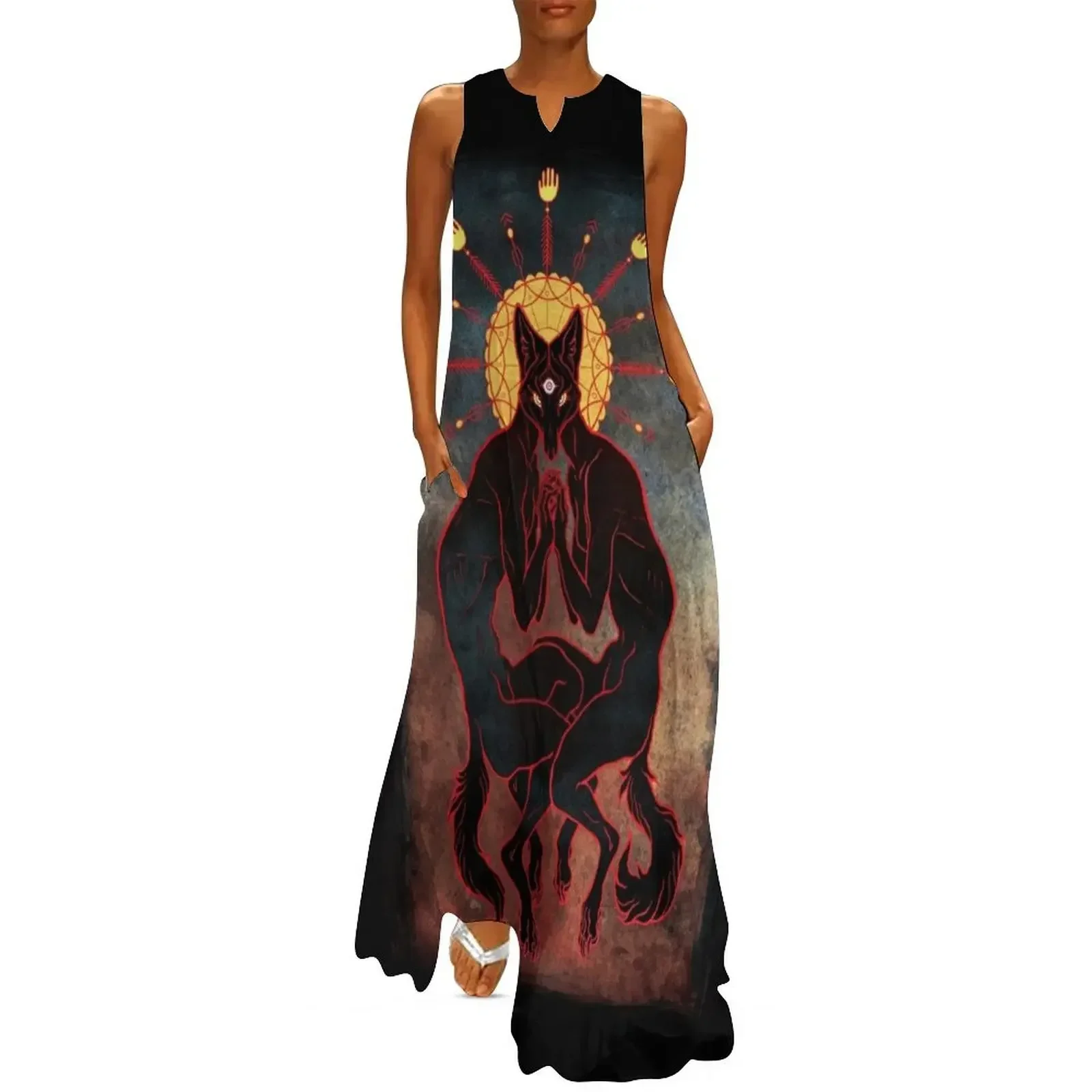 

Shared Consciousness Long Dress summer dress woman 2025 trendy bandage dress Women's evening summer dresses