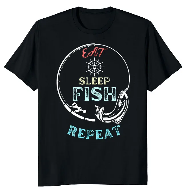 novo-limitado-comer-sono-pesca-repetir-pai-engracado-novidade-tee-m-3xl-transporte-rapido