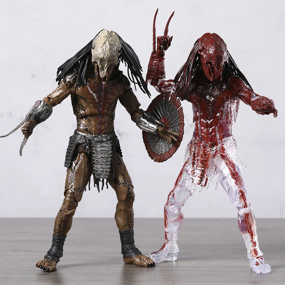 NECA Prey Ultimate Bear Blood Feral Predator Action Figure Figuine Model Decoration PVC Toy