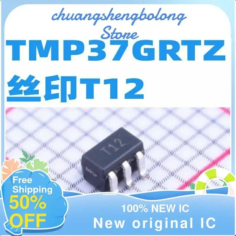 10PCS TMP37GRTZ-REEL7 SOT23-5 T12 New original IC