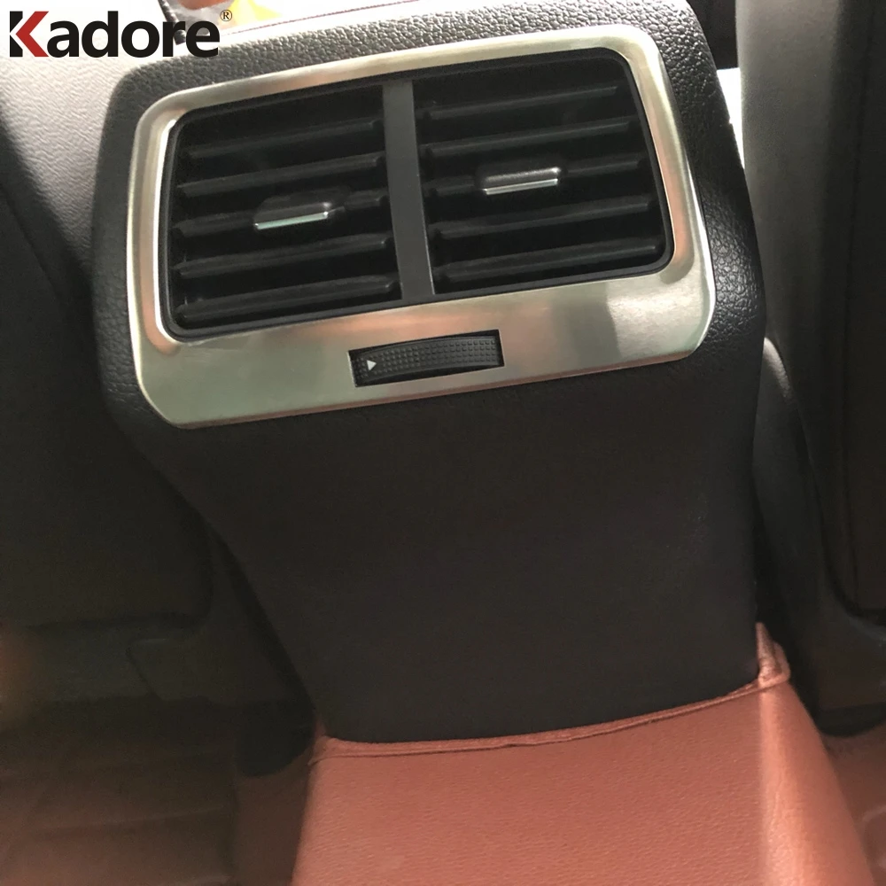 For Volkswagen Golf 7 VII 7 MK7 2013 2014 2015 2016 2017 2018 Car Rear Air Vent Outlet Covers Decoration Interior Accessories