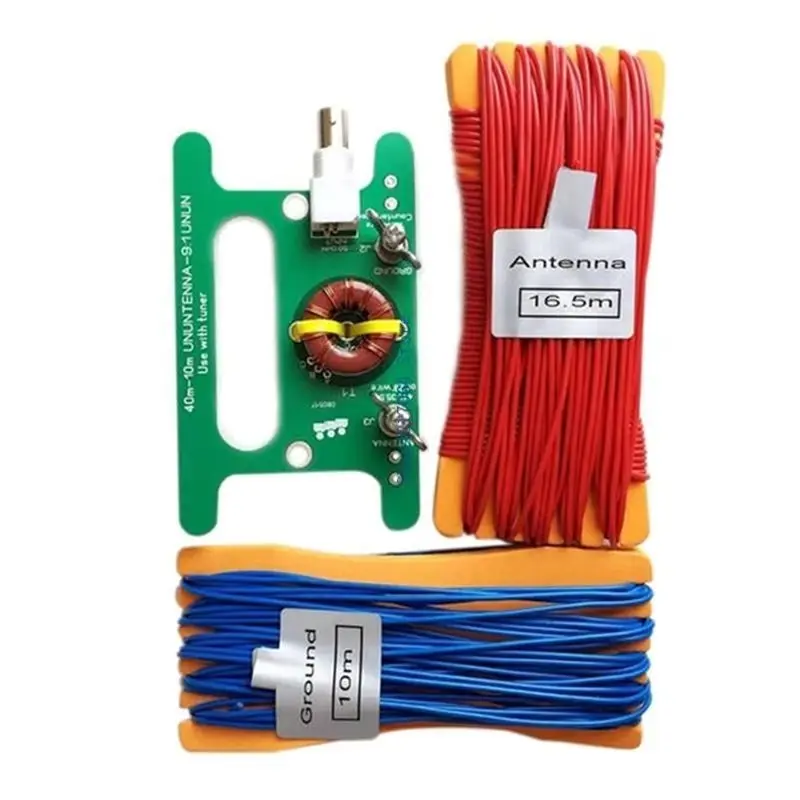 

ПОЛНЫЙ портативный 10 Вт BALUN 9:1 несбалансировка к балансировочной плате интерфейс SDR для антенны сбалансированные разъемы проволочные стержни карта