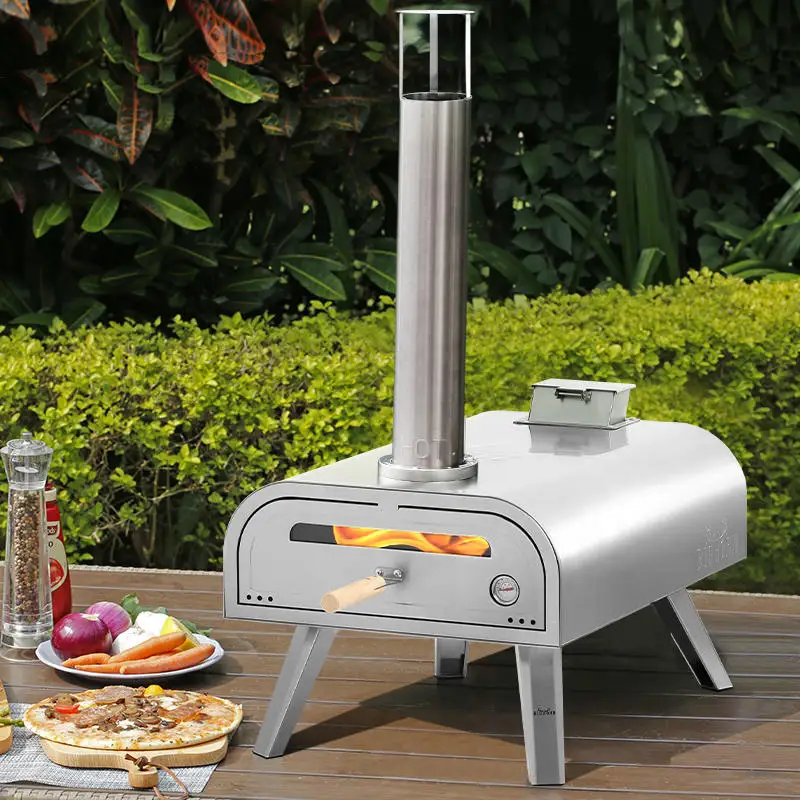 High Quality Italian Outdoor Pellet Pizza Stove Traditional Kiln Barbecue Stove Barbecue Stove Villa Home Large Pizza Oven