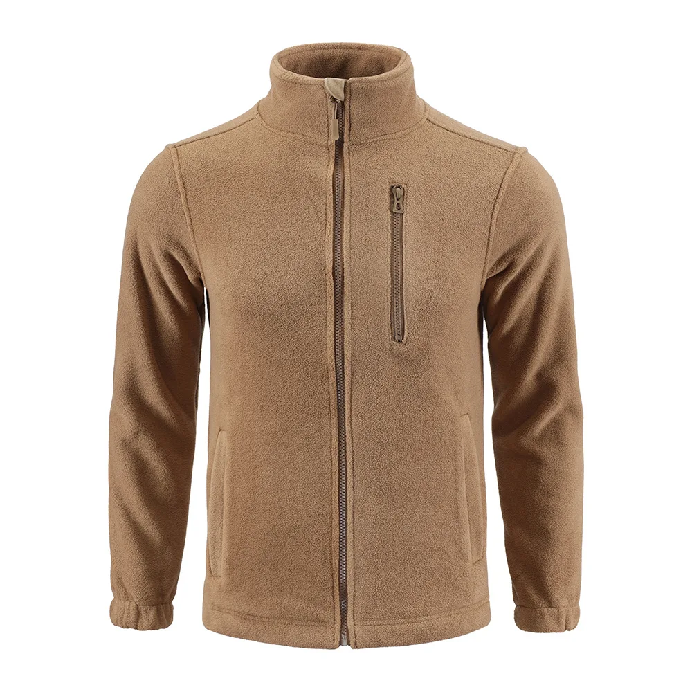 Outdoor Camouflage Fleece Jacket Double-Sided Shake Fleece Cardigan Tactical Jacket Warm Mountaineering Suit 113 S8e2c6b7f62d44ebdbd7ecea981c34c86B
