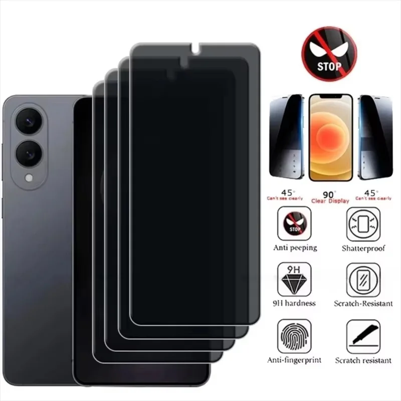 

Anti-Spy Glass For Samsung S26 S25 S24 Ultra Privacy Screen Protector for Galaxy S22 S20 S21 S23 S24 FE S25 S26 Plus Note 20 M54