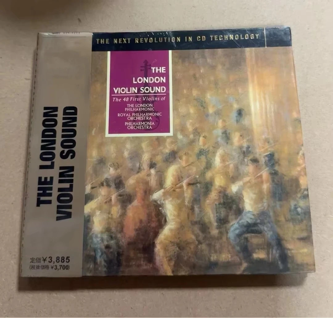 Klassieke Geoffrey Simon muziek-cd Het London Violin Sound-album Hongaarse dansmuziekplaat Cosplay Walkman Car Soundtracks Box