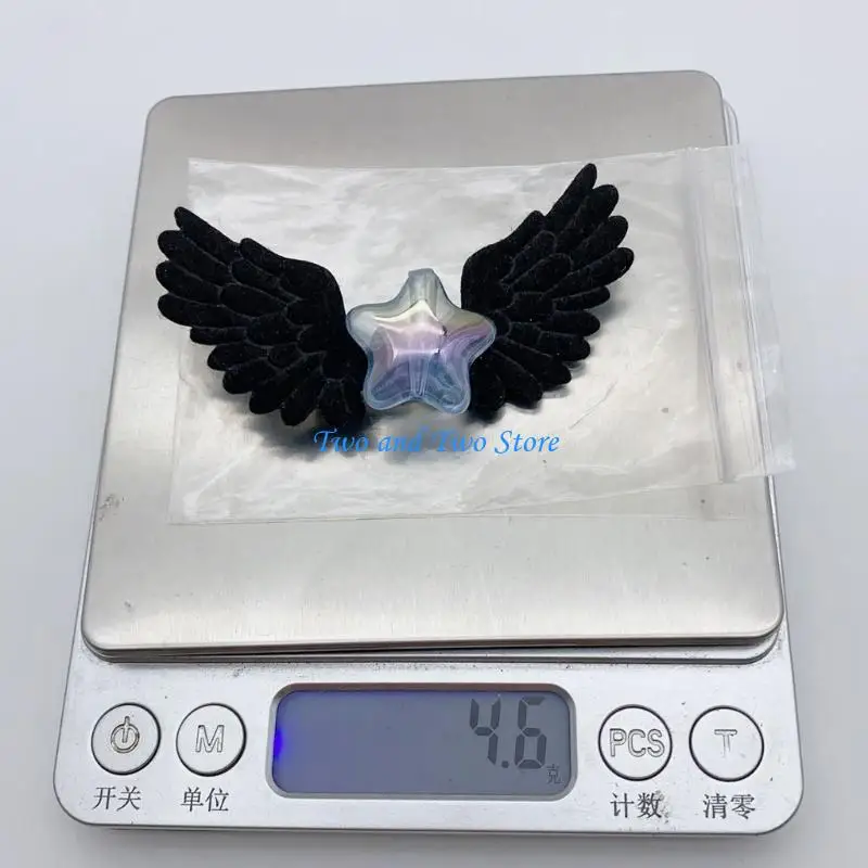 

HX6F Hair Accessory Trendy Hairpin Wing Hair Barrette Suitable for Any Occasion
