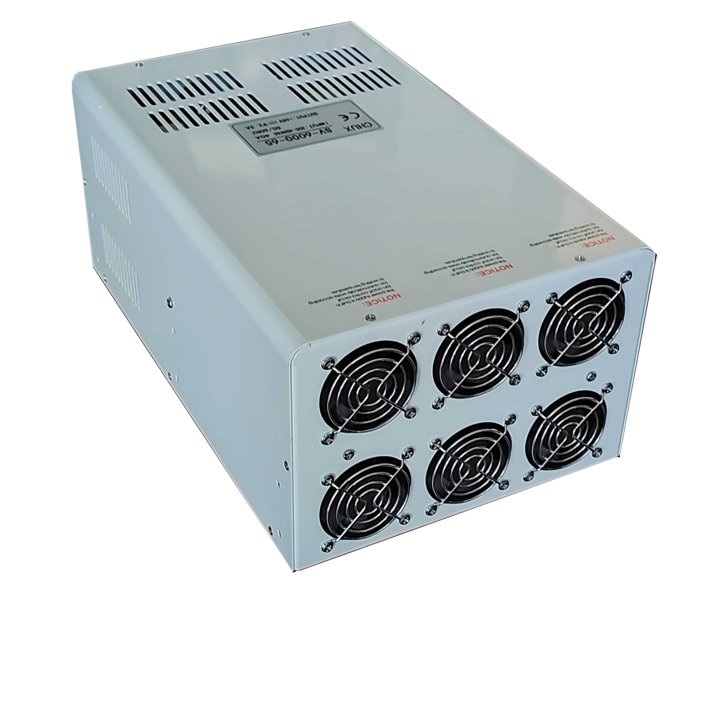 

CHUX 6000W Switching DC Power Supply 12V 24V 60V 72V 80V 90V 100V 120V 220V 300V DC Adjustable Power Supplies 110V 220V 380VAC