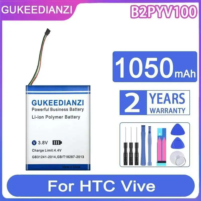 

Reliable Power Supply Tracker Battery 1050Mah High Performance B2PYV100 For Htc Vive Acumulator 3 Wire Plug