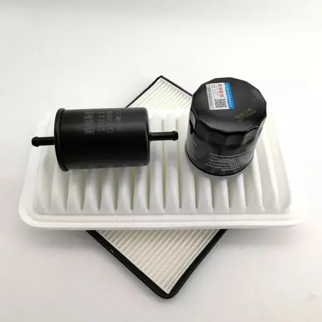 Auto parts High quality 4 PCS/SET  Air filter oil filter Air conditioning filter Fuel filter for LIFAN 620 1.5L
