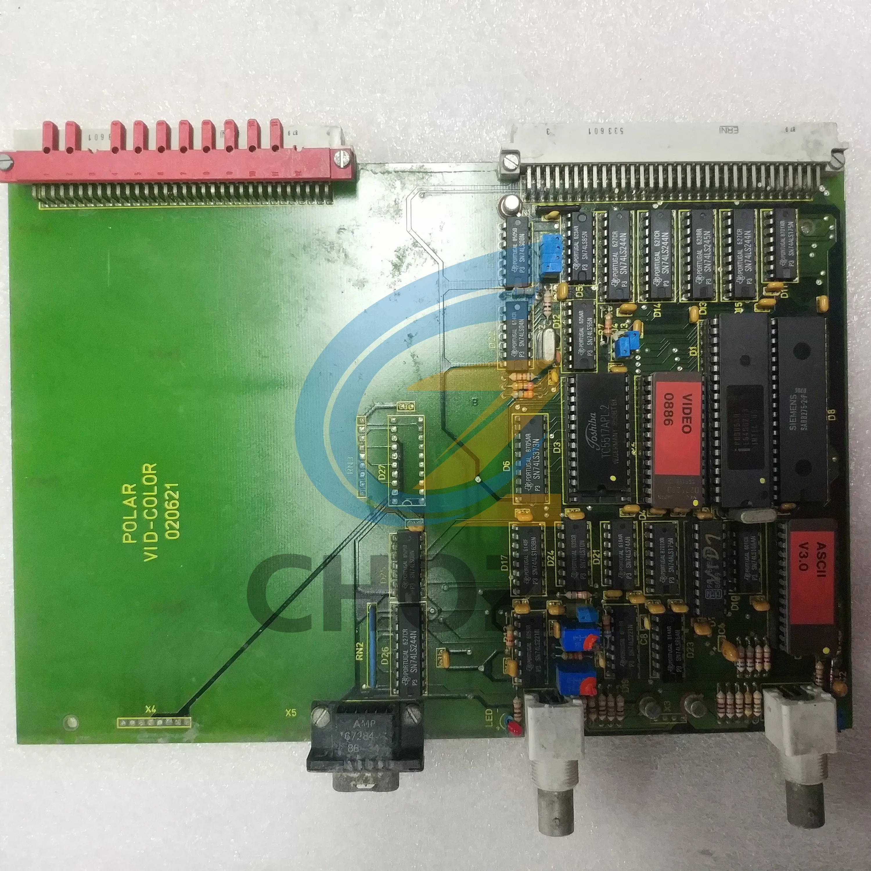 020620 VID-Color Card 020621 الأصلي المستخدمة VID-Color/2 020622 بطاقة التحكم دعوى ل Polar 92/115/137/155 ل Polar E/EMC/XT