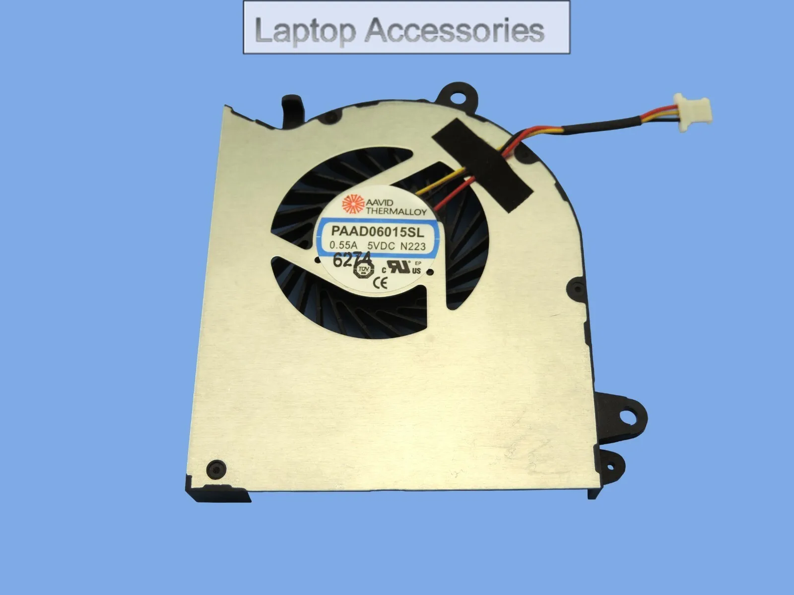CH For MSI GS60 2QE GS43VR MS-14A2 MS-16H5 6TH 7TH GPU COOLING FAN 3PIN Portable Laptop-