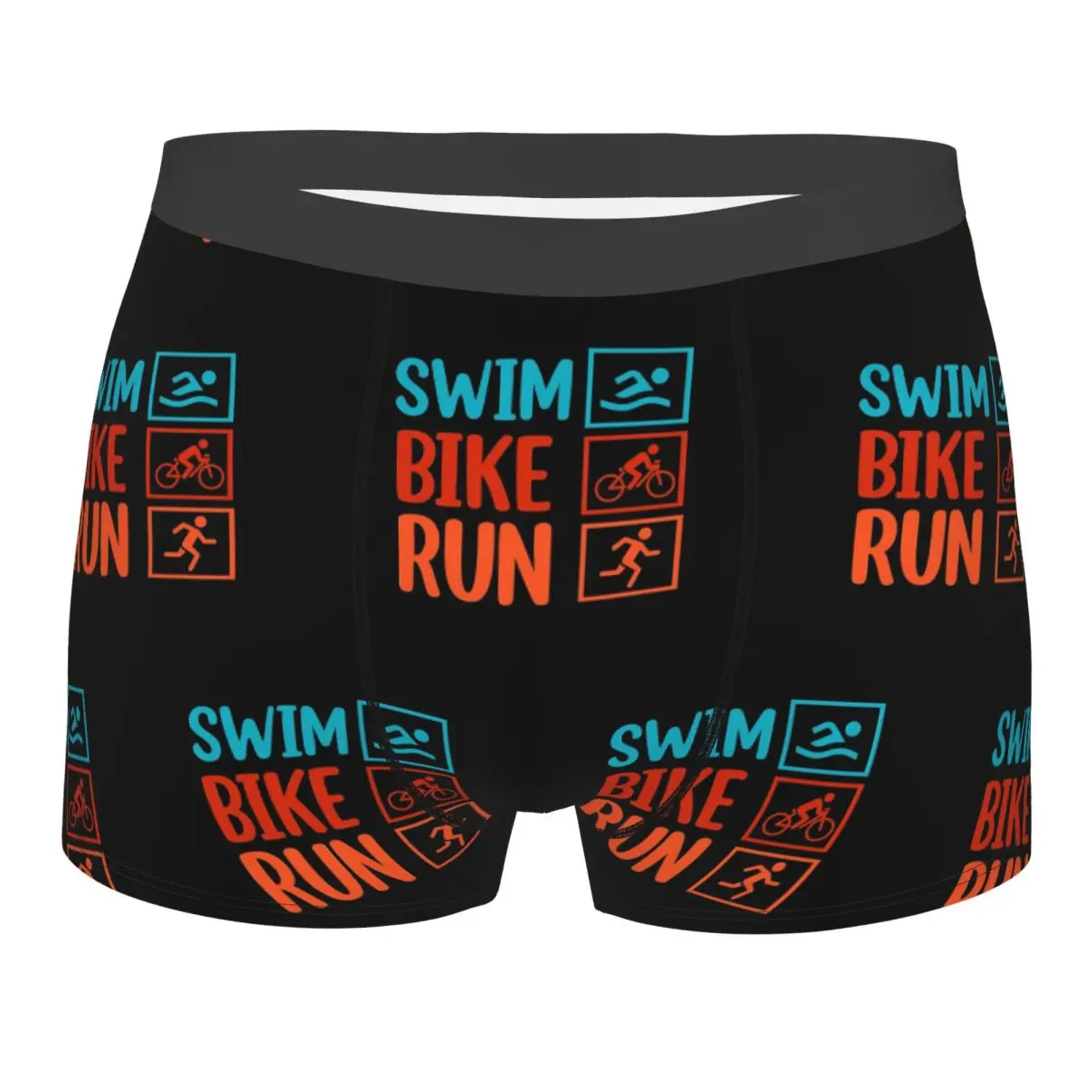 Boxer Underpants Shorts Triathlon Swimming Cycling Running Panties Men's Breathable Underwear for Homme Man Boyfriend Gifts