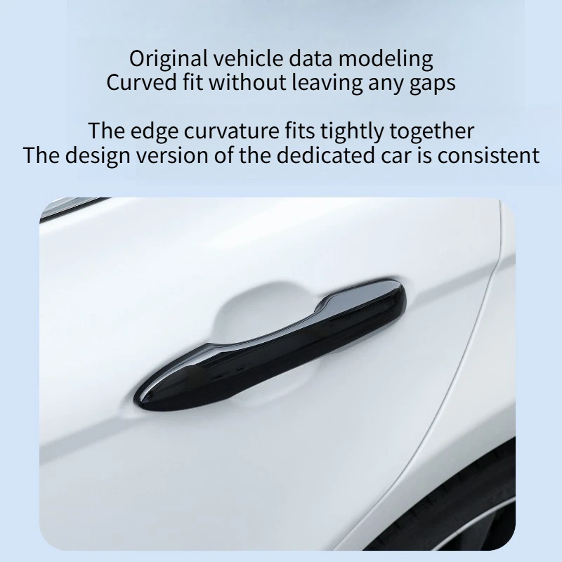 Door Handle Protection Decoration Cover for Toyota Series for Camry Corolla RAV4 Car Exterior Door Handles Modified Accessories