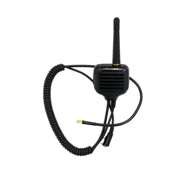 女性用アンテナ付きマイクスピーカー,裸のショルダーヘッドセット,tbofeng,kenwoodシリーズ,hamラジオ,インターホンマイクに適しています