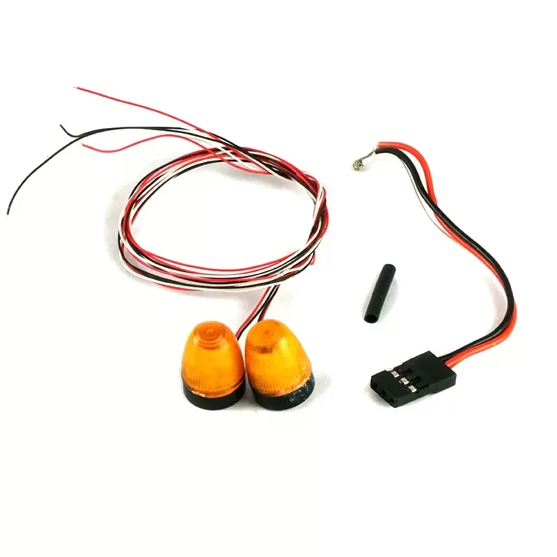 

Модель грузовика в масштабе 1/14, вращающийся светильник на крыше для Tamiya Drag Head, DIY штекерный приемник от LESU, подходит для специальных групп DIY