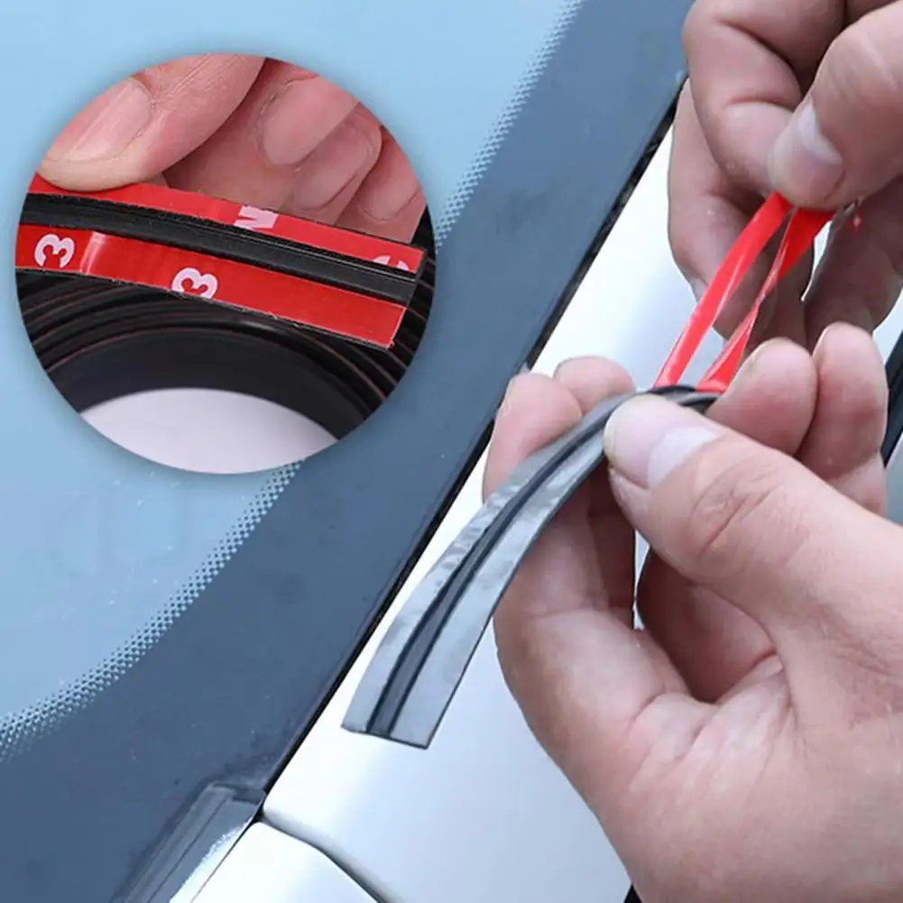 Auto-Dichtungsstreifen Gummi-Dichtungsband für Autodach Windschutzscheibe Auto-Dichtungsschutzstreifen Fensterdichtungen Schallisolierung – Detail 2