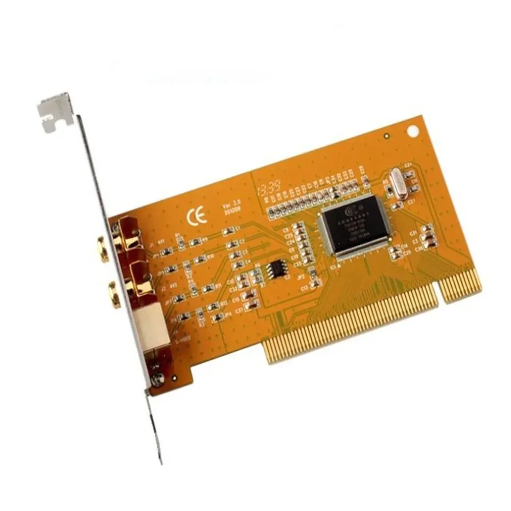 AV PCI 1394 878A Capture Card Data 2 port Acquisition Card Surveillance Video HD Capture Card Display Resolution 720x576 SDK2000