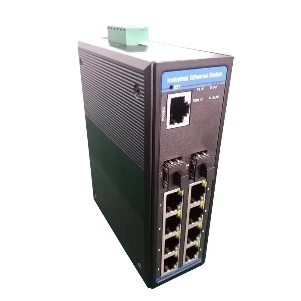 Industrial Ethernet TH-G510-8E2SFP Enterprise Switch for Business and Large Scale Applications