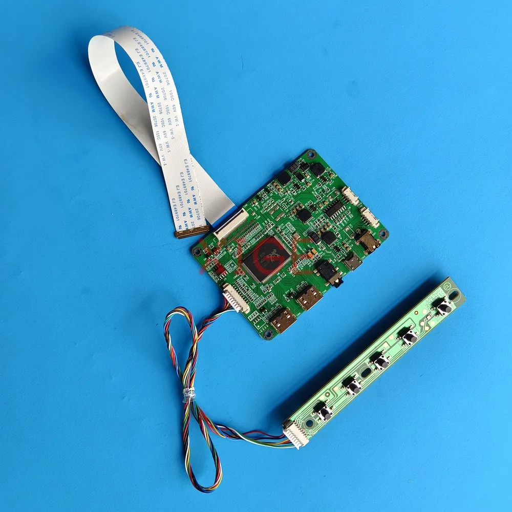 

Для B156XTN03 B156XW04 B156XTN07 B156XTN02 G156XTN02 B156XTN04 плата контроллера DIY Kit ЖК-матрица EDP-30Pin 2Mini-HDMI 1366x768