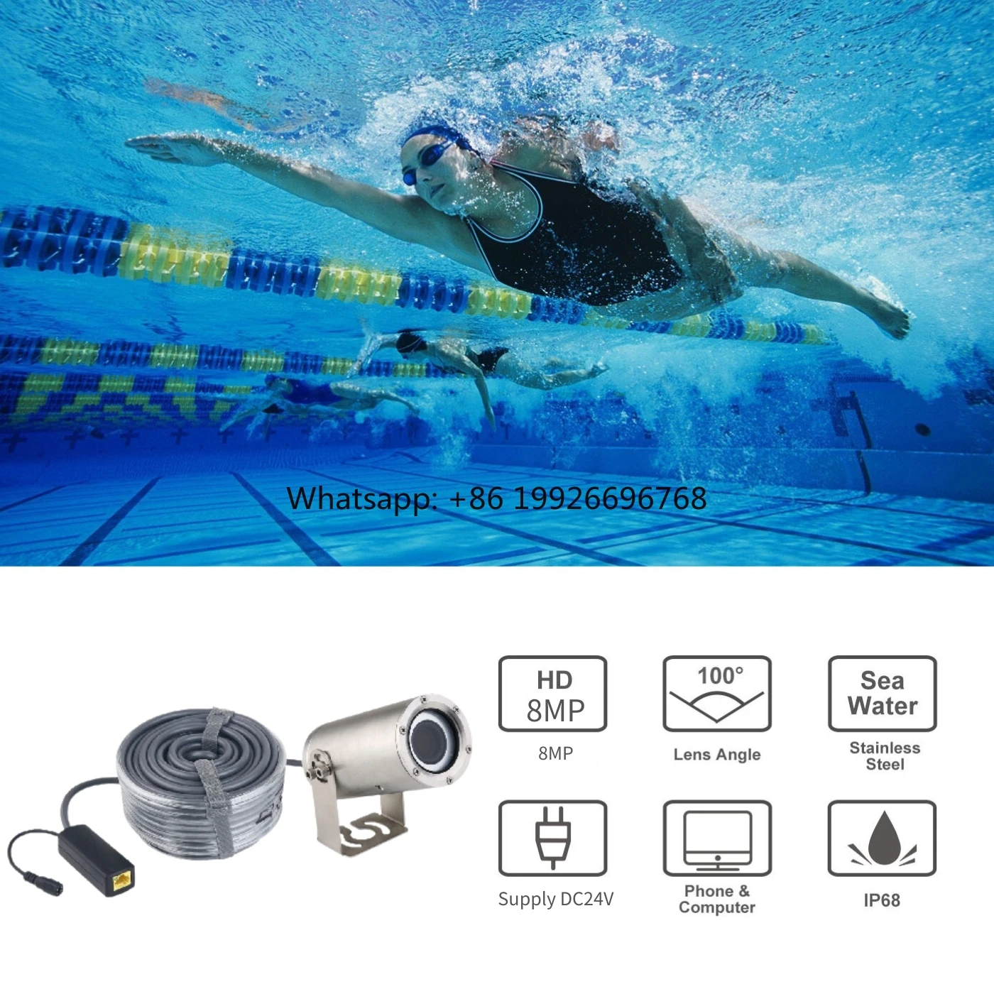 

Customizable Marine Life Observation Equipment No Lights Underwater HD Pixel Barlus Mini Underwater Ip factory