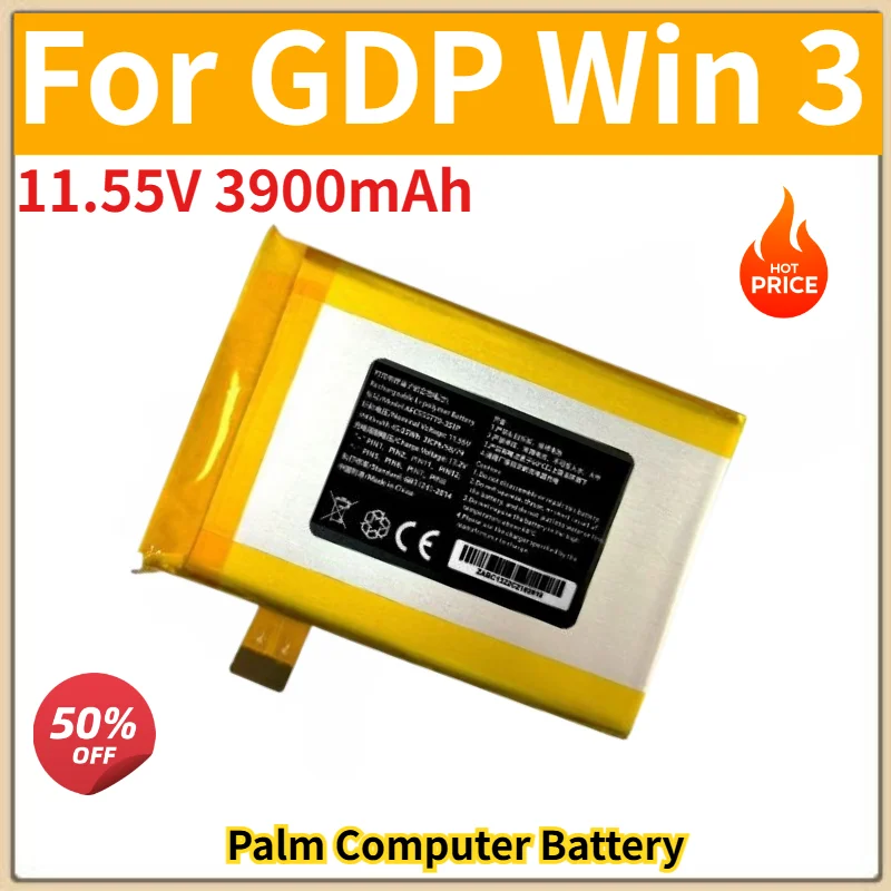 High Quality Palm Computer Battery 11.55V 3900mAh for GDP Win 3 Brand New Replacement Battery