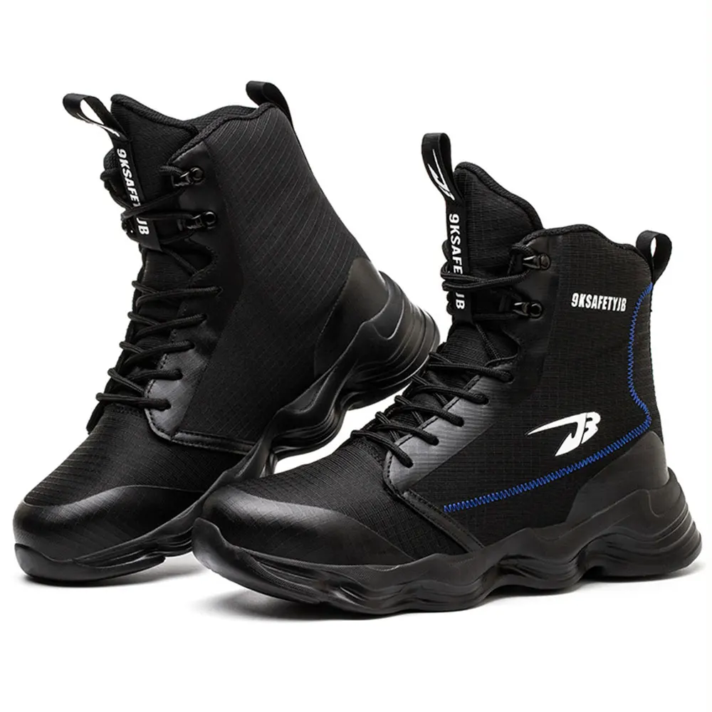 Men Motorcycle Shoes Wear Resistant Shockproof Motorcycle Boots Motorbike Racing Shoes Breathable Motocross Tactics Boots