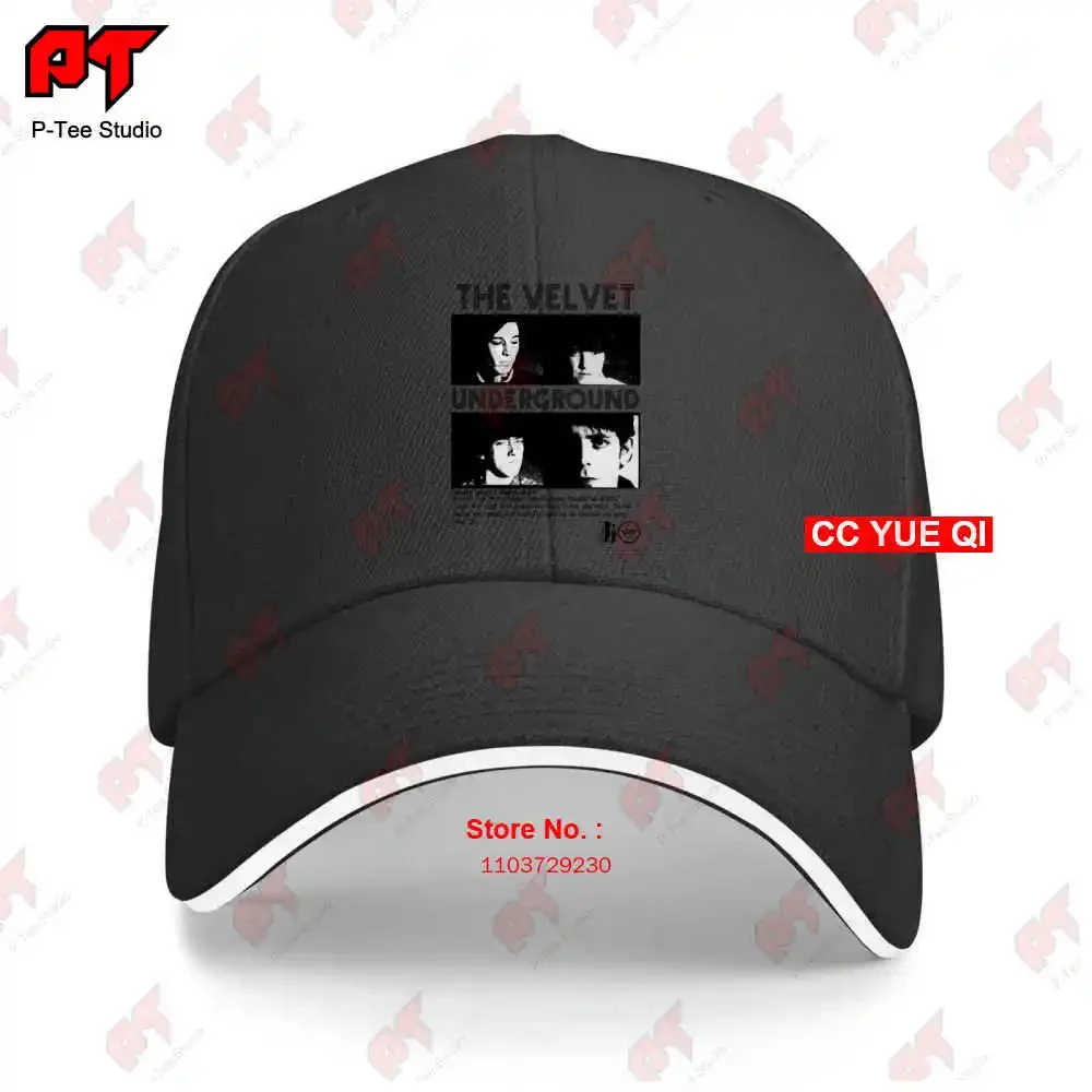 The Velvet Underground Lou Reed Roxy Music John Cale The Stooges Andy Warhol Baseball Caps Truck Cap OG2O