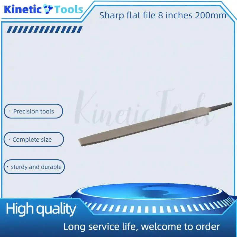 8 inch Flat Diamond File Grinding Tools For Chainsaw Chains For  Twin Cut Design Metal Woodworking Crafts Tools