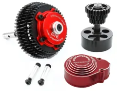 GTBracing Three 3 Speed System Variable Gear Shift II Generation with Metal Cover for RC 1/5 Car HPI KM Rovan Baja 5B