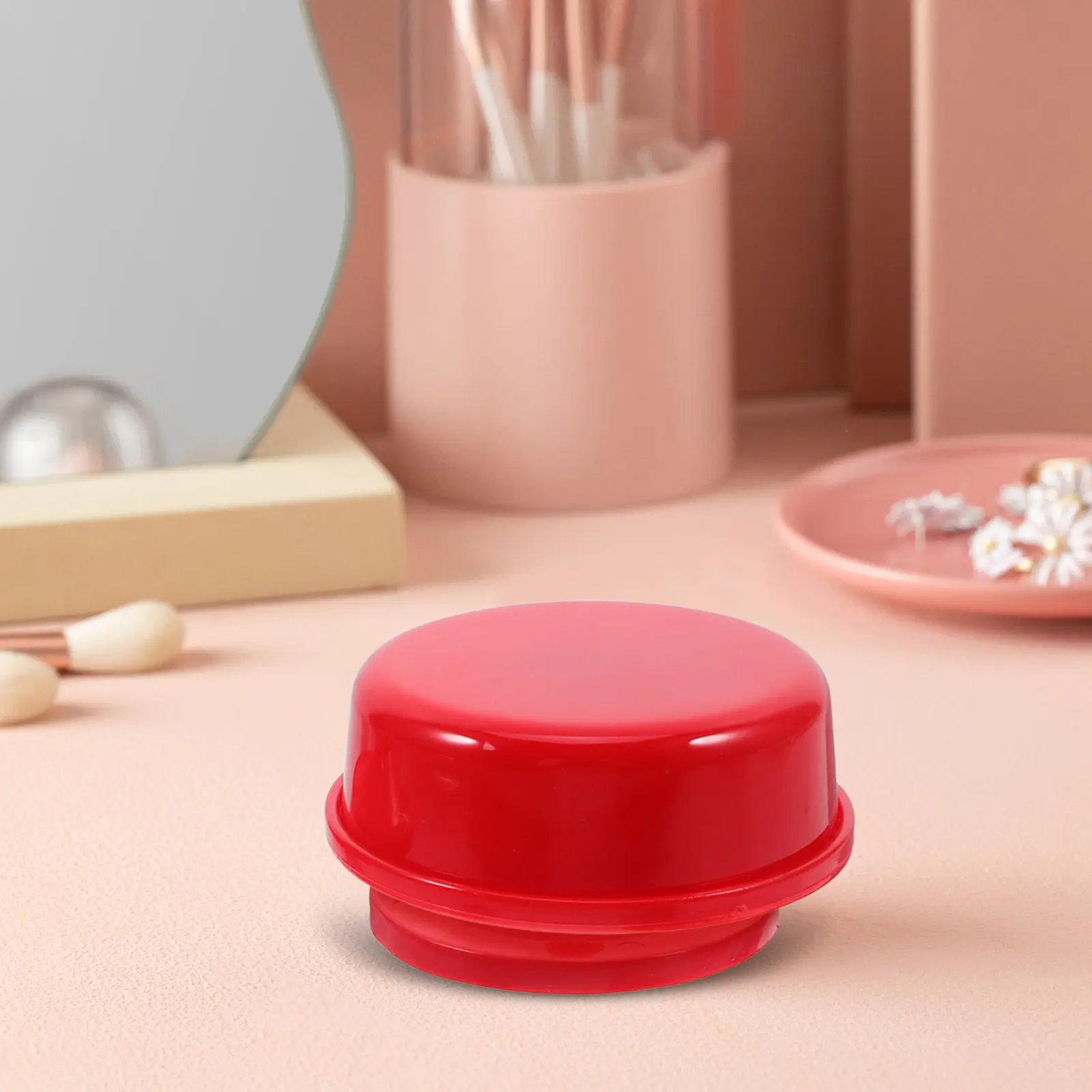 2Pcs Music Box Round DIY Rotating Base 18 Tune Wind Up Mechanism Handmade Crafting Decoration Display Stand Box Stand
