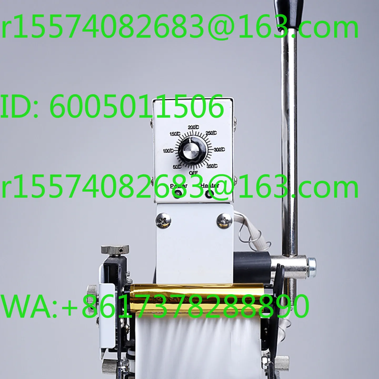 Small membership card embossed hot stamping machine Magnetic strip card embossed code special hot stamping hot silver machine