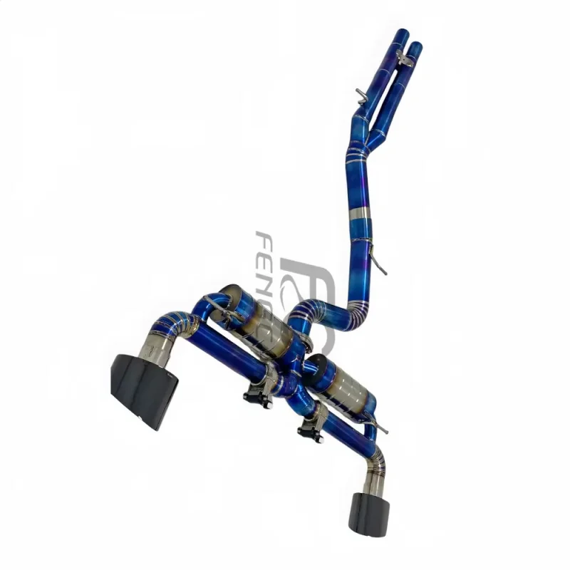 Racing Grade Titanium Alloy Valved Catback Exhaust for Audi RS3 2.5T 2016-2024 Controllable Sound High RPM Response