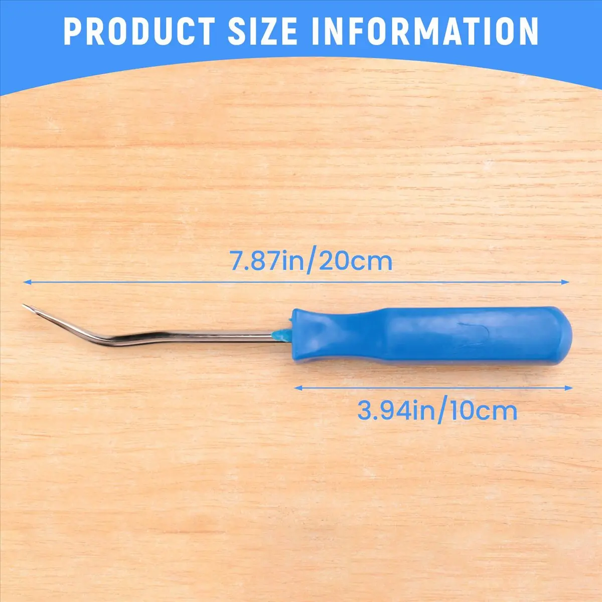Super Sale Car Door Interior Trim Clip Panel Upholstery Fastener Clip Remover Tool Screwdriver Nail Puller 4 Inch Blue