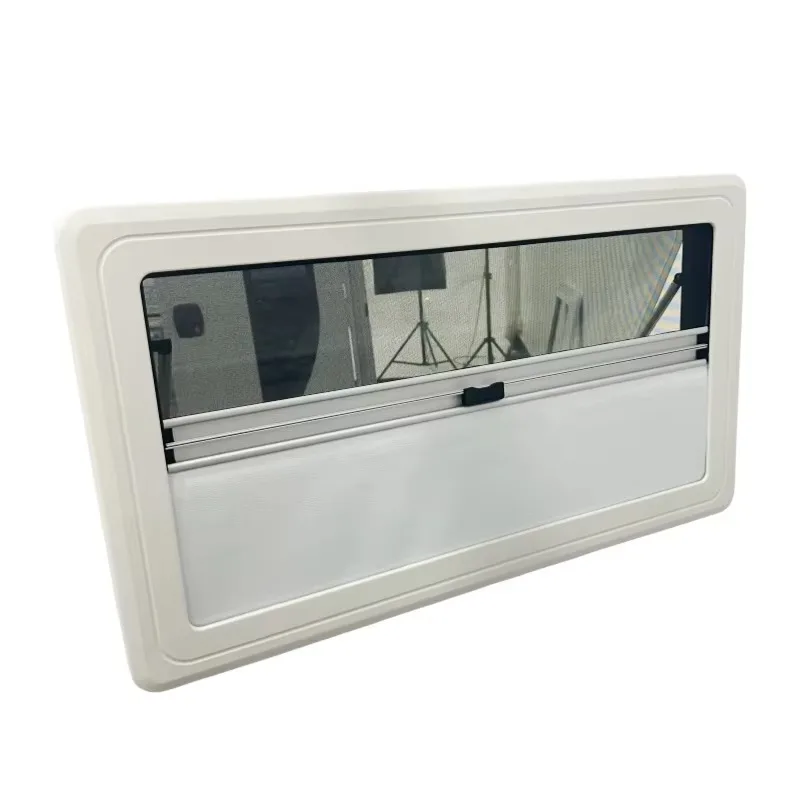 

700x800mm MG16RW RV Door Black Aluminum Alloy Frame Camper Window Rv caravan Window