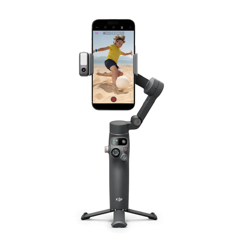 DJI Osmo mobile 7P تتبع أصلي مع قدرات الصوت والإضاءة المتكاملة DJI OM 7P OM 7 العلامة التجارية الجديدة في المخزون
