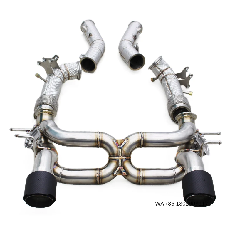 

Выхлопная система OEM Catback с клапаном для MC20 3.0T 2020-2024, нержавеющая сталь SS304