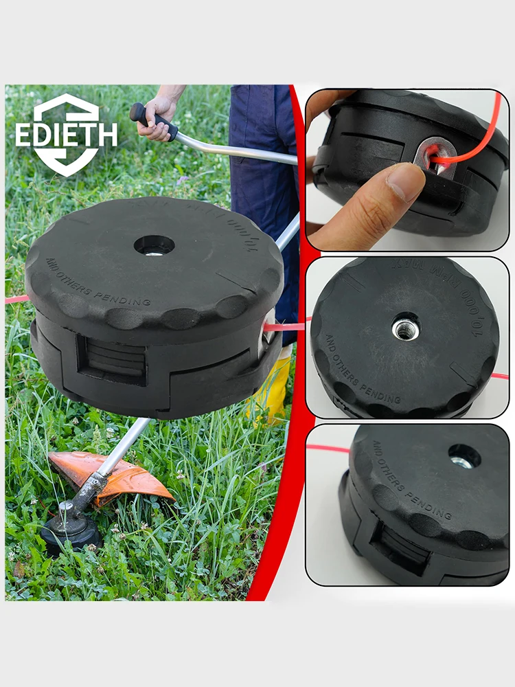

1 Pcs High Performance String Trimmer Head For -225, -230, -210- For Echo Line String Saw Grass Brush Mower Head