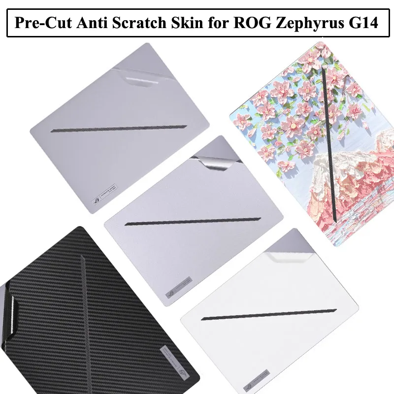 Pre-Cut Anti Scratch Vinyl Skin Sticker for ASUS Zephyrus G14 2025 2024 2023 GA403U GA304U GA402X GA401Q Touch pad Cover Film