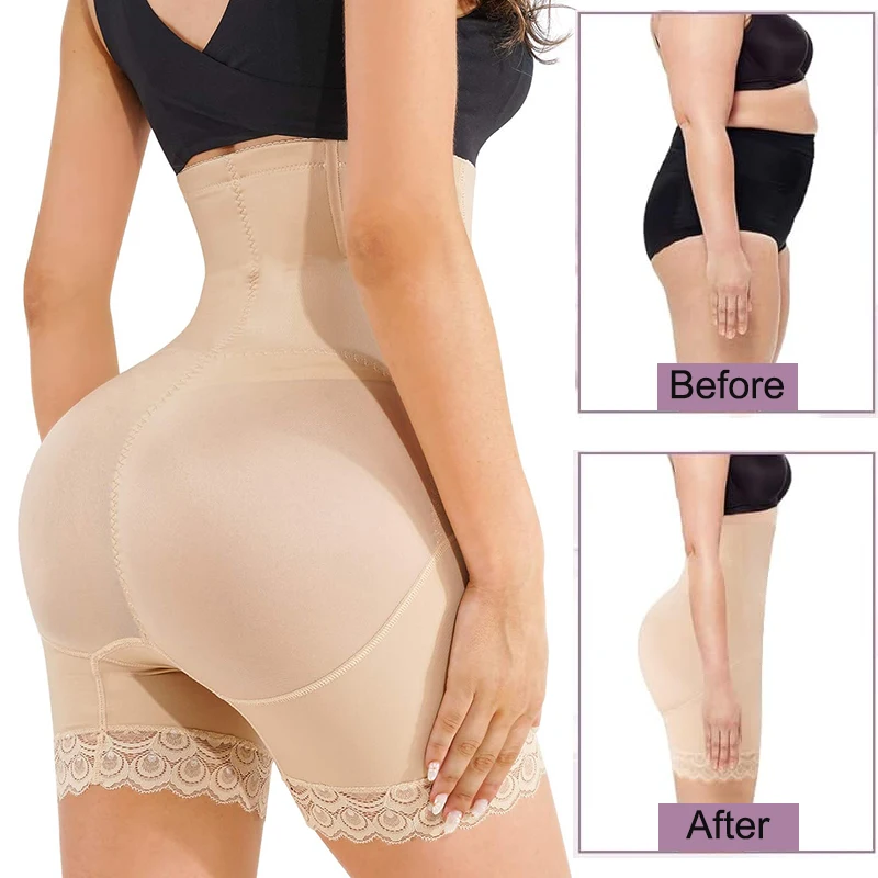 

Women Shapewear High Waist Trainer Tummy Belly Control Panties Slimming Lace Knickers Butt Lifter Underwear Shaping Thigh Shorts