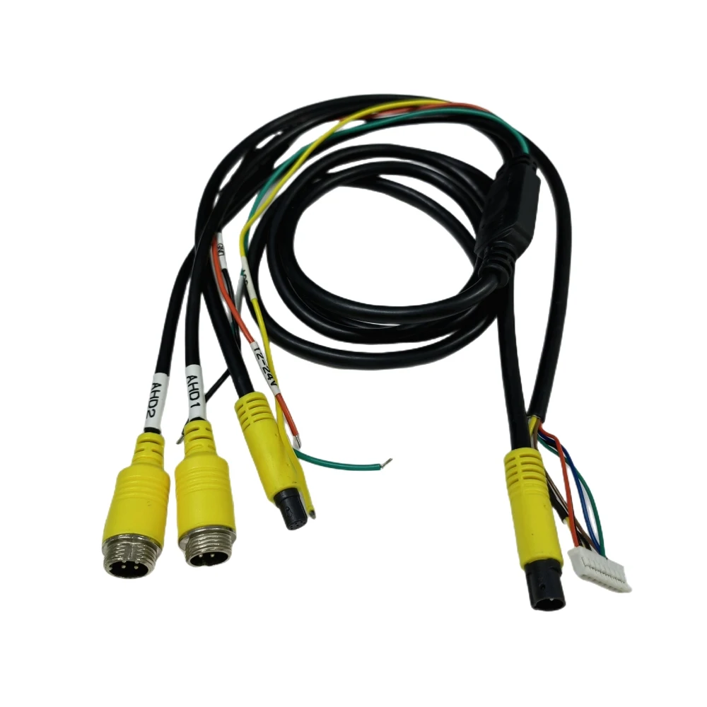 hot sale 8 Pin Female Aviation Connector Cable for Car Monitor