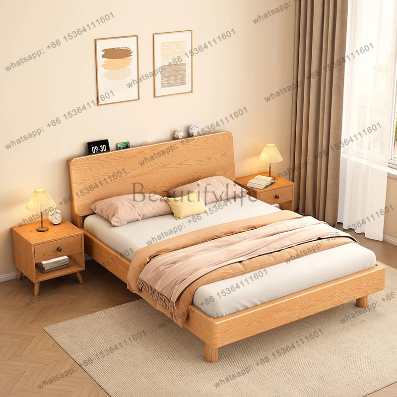FG Sleeping Baby Massage Bed Bedroom Frame Children Luxury Modern Multifunctional Girls Bed Mobile Muebles Lounge Suite Furnitur