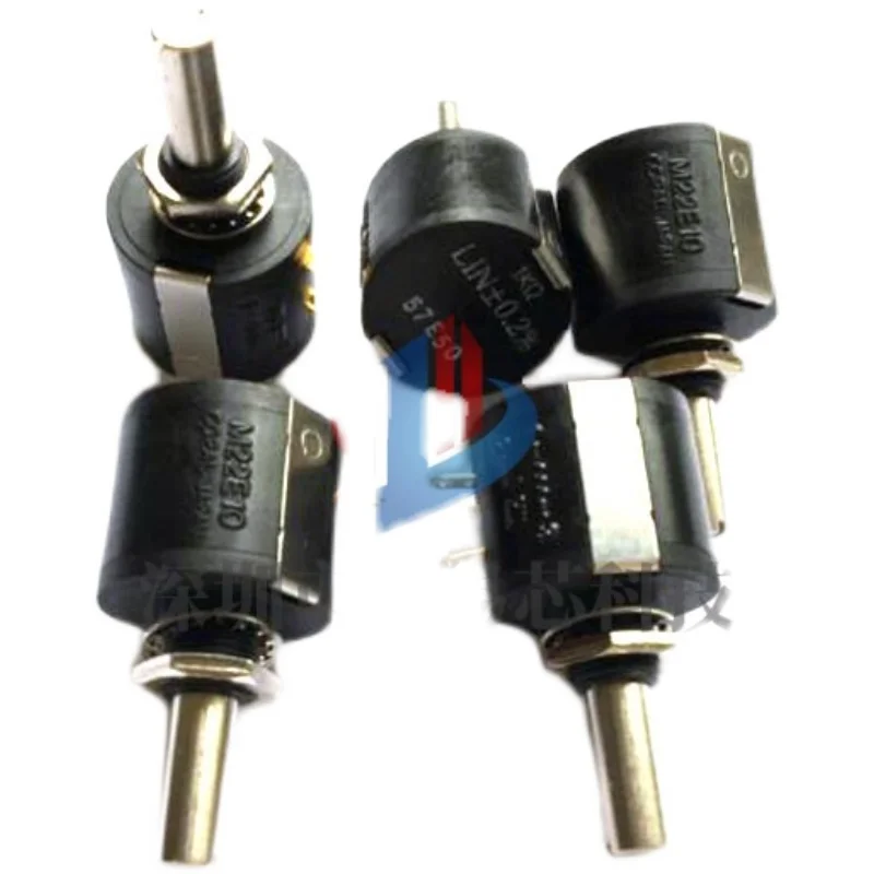 M22E10 1K 2K 5K 10K Multi turn Printing Machine Variable Frequency Speed Control Potentiometer